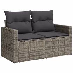 VidaXL 366123, 2 siège(s), Gris foncé, 110 kg, 1240 mm, 620 mm, 690 mm