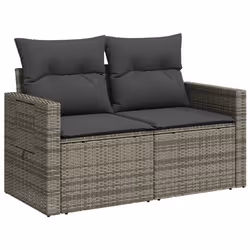 VidaXL 366141, 2 siège(s), Gris foncé, 110 kg, 1240 mm, 620 mm, 690 mm