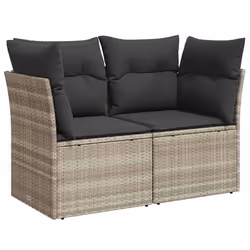 VidaXL 366176, 2 siège(s), Gris foncé, 110 kg, 1240 mm, 620 mm, 690 mm