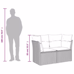 VidaXL 366176 Canapé de patio - Vue supplémentaire 8