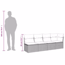 VidaXL 366177 Canapé de patio - Vue supplémentaire 8