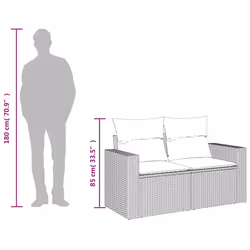 VidaXL 366184 Canapé de patio - Vue supplémentaire 8