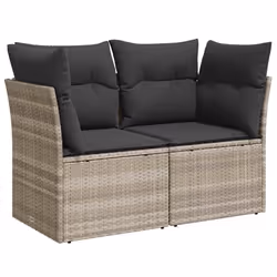 VidaXL 366192, 2 siège(s), Gris foncé, 110 kg, 1240 mm, 620 mm, 690 mm