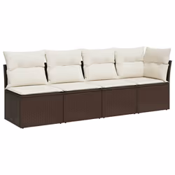 VidaXL 366202, 4 siège(s), Crème, 110 kg, 2270 mm, 620 mm, 690 mm