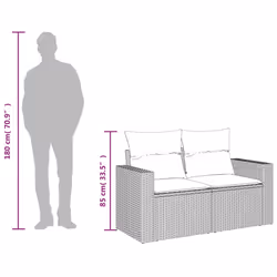 VidaXL 366209 Canapé de patio - Vue supplémentaire 8