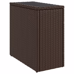 VidaXL 366214, Noir, Marron, 275 mm, 580 mm, 550 mm