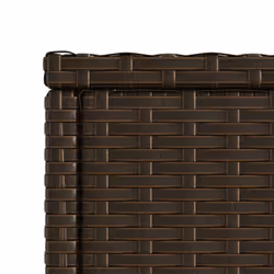 VidaXL 366214 table de jardin Noir, Marron - Vue supplémentaire 8