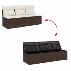 VidaXL 366215 Canapé de patio - Vue supplémentaire 7