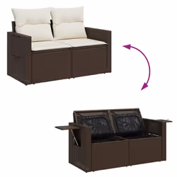 VidaXL 366221 Canapé de patio - Vue supplémentaire 8