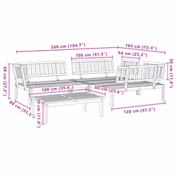 VidaXL 3209308 Canapé de patio - Vue supplémentaire 7