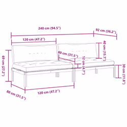VidaXL 3209357 Canapé de patio - Vue supplémentaire 8