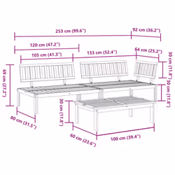 VidaXL 3209427 Canapé de patio - Vue supplémentaire 8