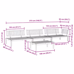 VidaXL 3209429 Canapé de patio - Vue supplémentaire 8