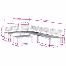 VidaXL 3209431 Canapé de patio - Vue supplémentaire 8