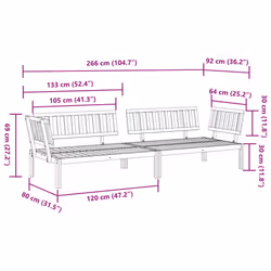 VidaXL 3209432 Canapé de patio - Vue supplémentaire 5