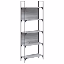 VidaXL 838861, Gris, Chêne, Acier, Bois, 20 kg, 1555 mm, 240 mm