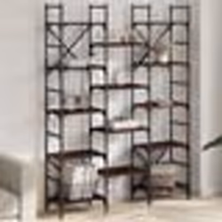 vidaXL Bibliothèque chêne marron 127,5x28,5x172,5 cm bois d'ingénierie