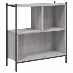 VidaXL 838881, Gris, Chêne, Acier, Bois, 20 kg, 720 mm, 280 mm