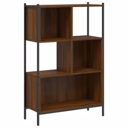 VidaXL 838887, Marron, Chêne, Acier, Bois, 20 kg, 720 mm, 280 mm