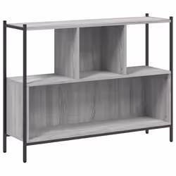 VidaXL 838901, Gris, Chêne, Acier, Bois, 20 kg, 1020 mm, 280 mm