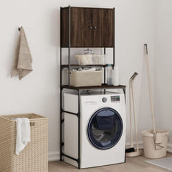 Vidaxl - Armoire de machine à laver chêne marron 68x48,5x194 cm