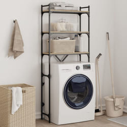 Vidaxl - tagère de lave-linge chêne sonoma 67x25x163 cm bois ingénierie Sonoma oak