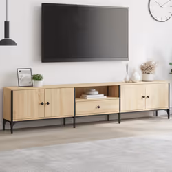 VidaXL 838989 Support TV et centre de divertissement
