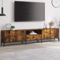 Doté d'un design à la fois tendance et pratique, ce meuble TV deviendra un point central de votre pièce. Matériau robuste et ...