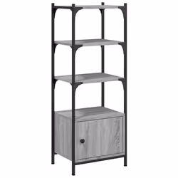 VidaXL 839001, Gris, Chêne, Métal, Bois, 30 kg, 410 mm, 300 mm