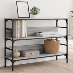 Vidaxl - Table console sonoma gris 100x32x75 cm bois d ingénierie