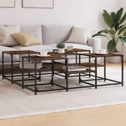Décorez votre salon avec cette table basse élégante, elle s'harmonise facilement avec les meubles de tout style de votre mais ...