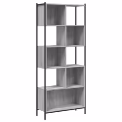 VidaXL 3213655, Gris, Chêne, Acier, Bois, 20 kg, 720 mm, 280 mm