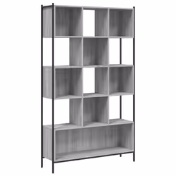 VidaXL 3213660, Gris, Chêne, Acier, Bois, 20 kg, 1020 mm, 280 mm