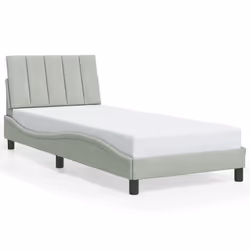 VidaXL 3207819, Gris, 950 mm, 2,08 m, 745 mm, 900 x 1900 mm, 1 pièce(s)