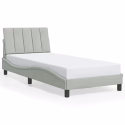 VidaXL 3207825, Gris, 950 mm, 2,18 m, 745 mm, 900 x 2000 mm, 1 pièce(s)
