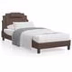 vidaXL Cadre de lit sans matelas marron 80x200 cm similicuir - 80 x 200 cm