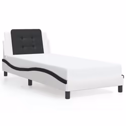 VidaXL 3208155, Noir, Blanc, 950 mm, 2,08 m, 745 mm, 900 x 1900 mm, 1 pièce(s)