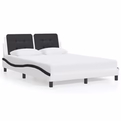 VidaXL 3208183, Noir, Blanc, 1450 mm, 2,08 m, 745 mm, 1400 x 1900 mm, 1 pièce(s)