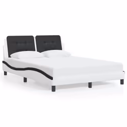 VidaXL 3208190, Noir, Blanc, 1450 mm, 2,18 m, 745 mm, 1400 x 2000 mm, 1 pièce(s)