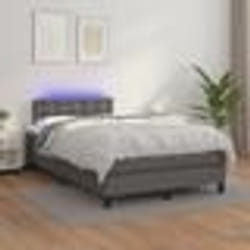 vidaXL Lit avec matelas rose 200x200 cm velours - 200 x 200 cm
