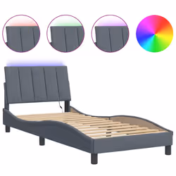 VidaXL 3213758, Gris, 950 mm, 2,18 m, 745 mm, 900 x 2000 mm, 1 pièce(s)