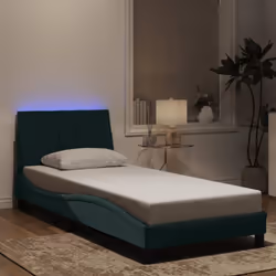 Obtenez une meilleure nuit de sommeil reposante grâce à ce cadre de lit avec lumières LED ! Il est un supplément accueillant ...