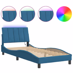 VidaXL 3213761, Bleu, 950 mm, 2,18 m, 745 mm, 900 x 2000 mm, 1 pièce(s)