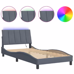 VidaXL 3213764, Gris, 1050 mm, 2,18 m, 745 mm, 1000 x 2000 mm, 1 pièce(s)