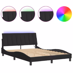 VidaXL 3213771, Noir, 1250 mm, 2,18 m, 745 mm, 1200 x 2000 mm, 1 pièce(s)