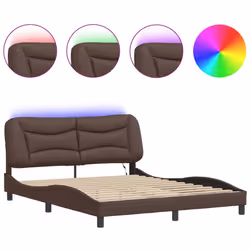 VidaXL 3213943, Marron, 1650 mm, 2,18 m, 745 mm, 1600 x 2000 mm, 1 pièce(s)