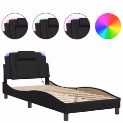 VidaXL 3213980, Noir, 850 mm, 2,18 m, 745 mm, 800 x 2000 mm, 1 pièce(s)