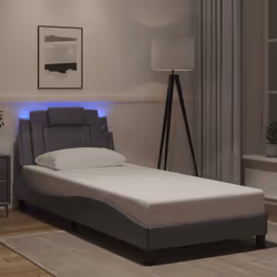 Obtenez une meilleure nuit de sommeil reposante grâce à ce cadre de lit avec lumières LED ! Il est un supplément accueillant  ...