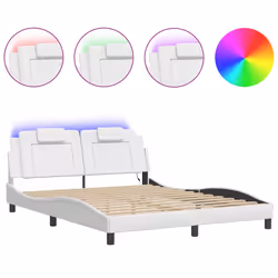 VidaXL 3214037, Blanc, 1850 mm, 2,18 m, 745 mm, 1800 x 2000 mm, 1 pièce(s)