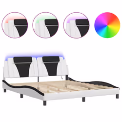 VidaXL 3214042, Blanc, 1850 mm, 2,18 m, 745 mm, 1800 x 2000 mm, 1 pièce(s)